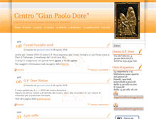 Tablet Screenshot of centrogpdore.it